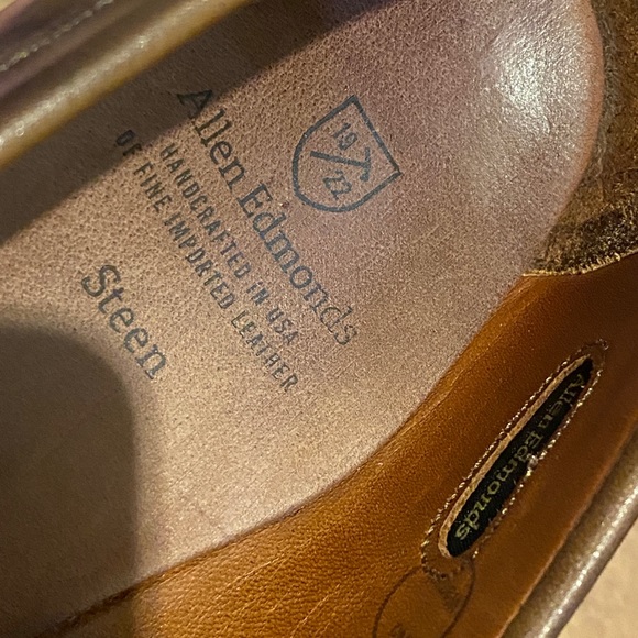Allen Edmonds Steen Dark Brown Loafers 9D - Picture 10 of 10